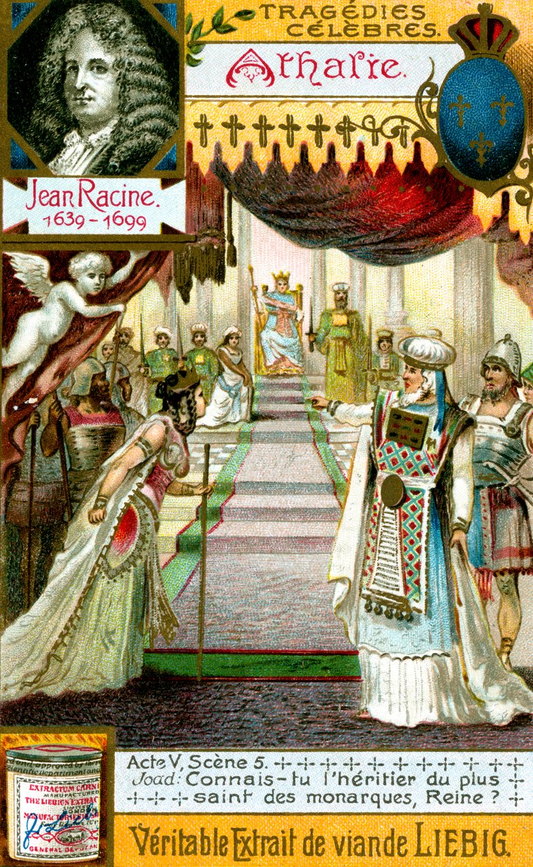 Athalie od Jeana Racina 1639-1699, c1900 od Unbekannt