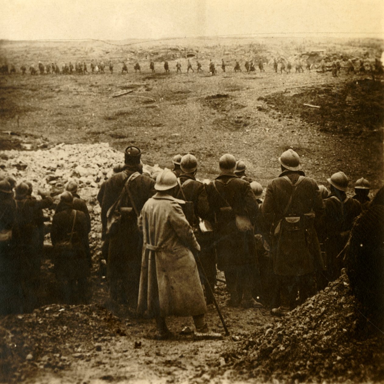 Útok v Douaumont, severní Francie, prosinec 1916 od Unbekannt