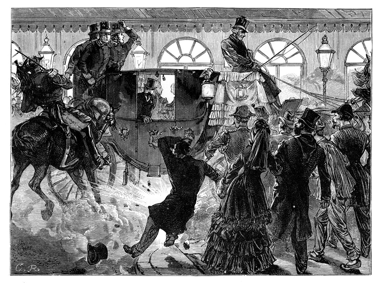 Pokus o atentát na francouzského císaře, 28. dubna 1855 od Unbekannt