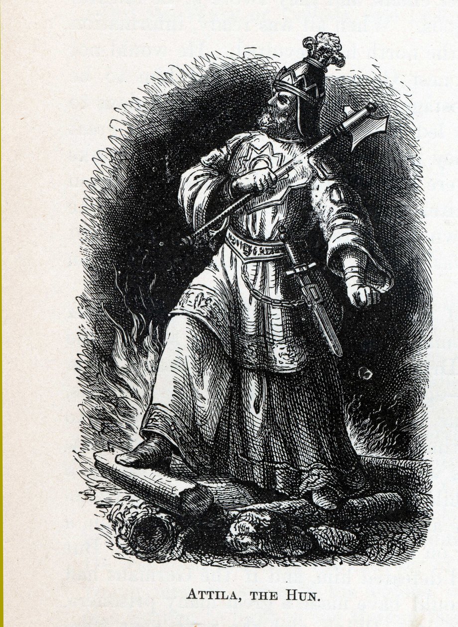 Attila Hun, 1882 od Unbekannt