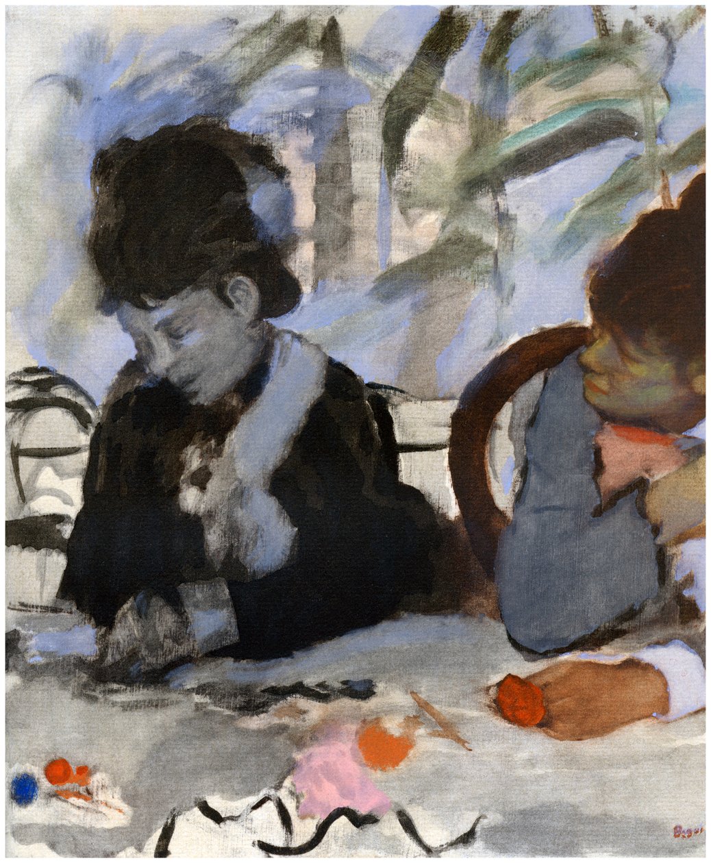 Au Cafe, c1877-1880 1958 od Unbekannt