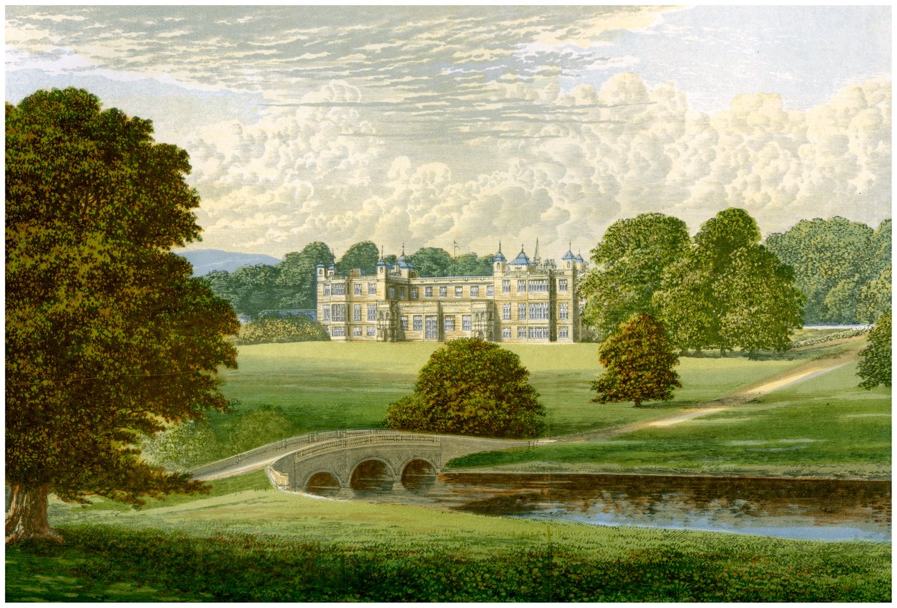 Audley End, Essex, domov lorda Braybrooka, c1880 od Unbekannt