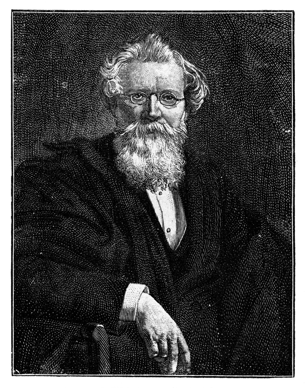 August Wilhelm von Hofmann, německý organický chemik 19. století, 1900 od Unbekannt