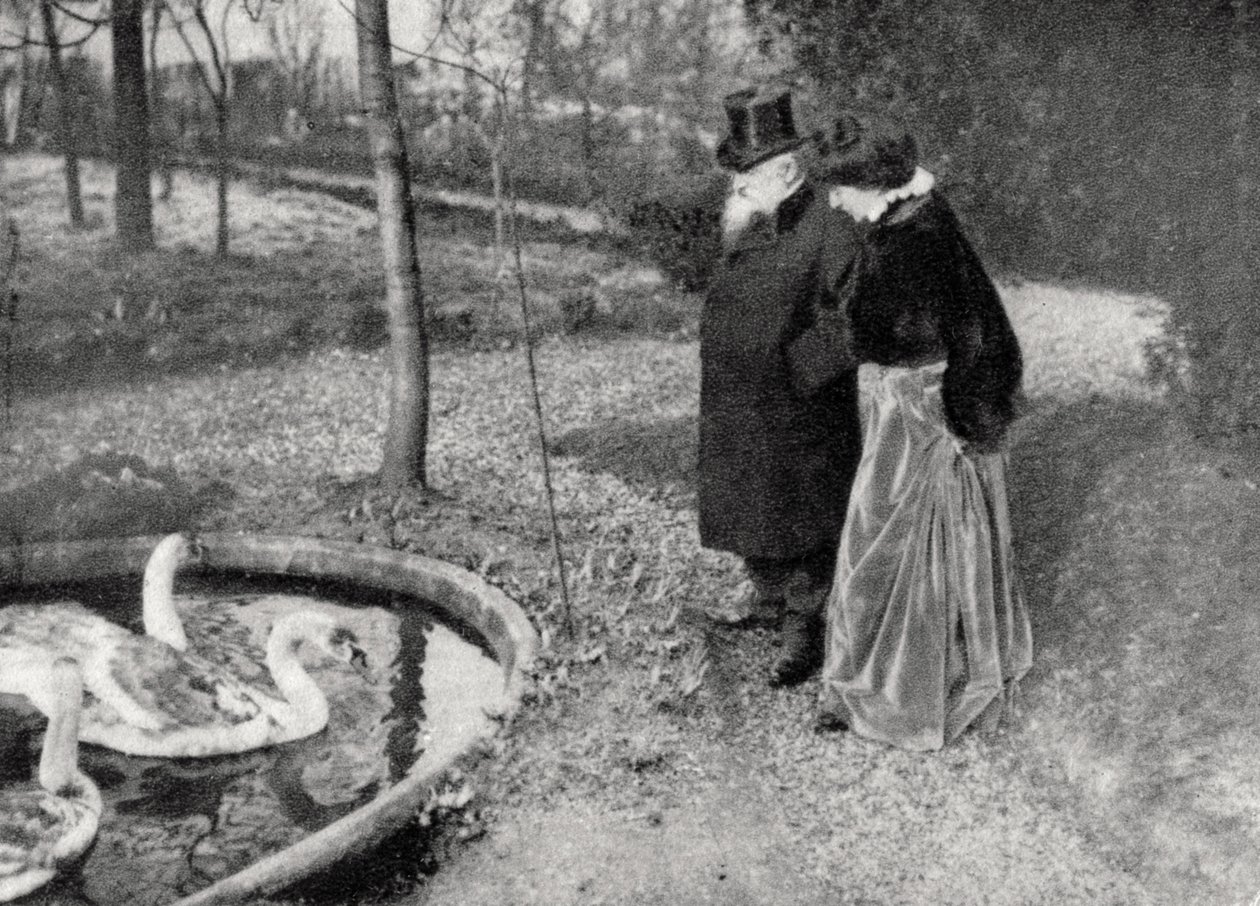 Auguste Rodin , francouzský sochař, 1895 od Unbekannt