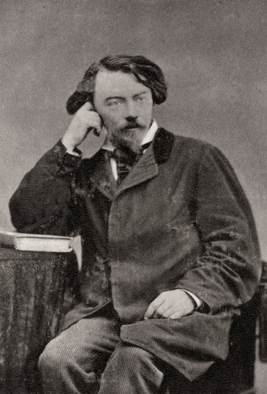 Auguste Villiers de lIsle-Adam, francouzský symbolistický spisovatel, 1882 od Unbekannt