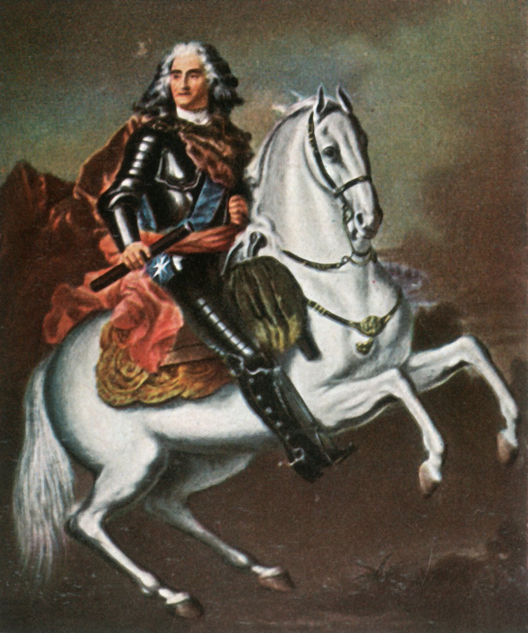 Augustus II. Silný, 1718, 1936. od Unbekannt