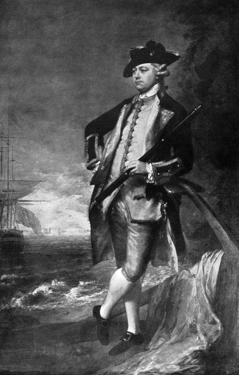 Augustus John Hervey, 3. hrabě z Bristolu, c1760, c1920 od Unbekannt