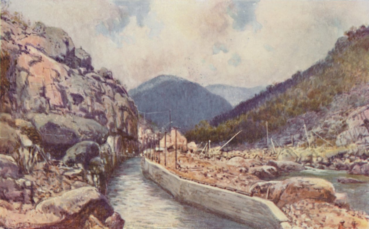 Australské zavlažovací práce, 1923. od Unbekannt