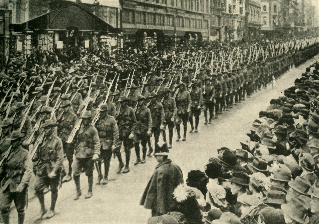 Australská vojska, Melbourne, první světová válka, c1915, c1920. od Unbekannt