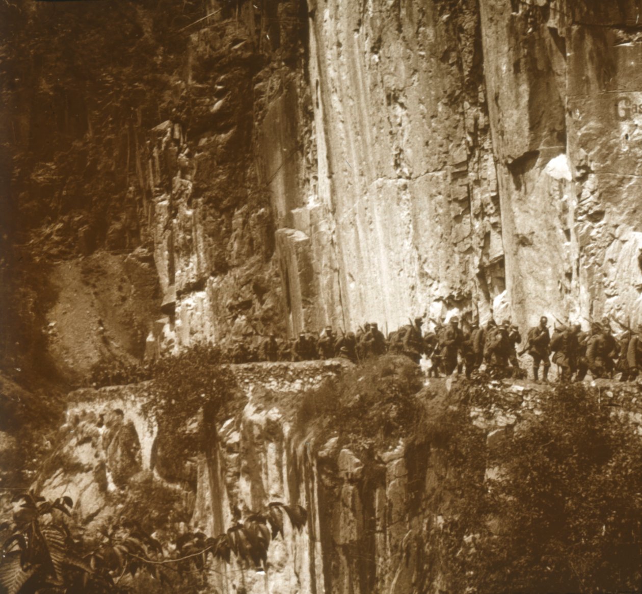 Rakouská pěchota, Tyrolsko, c1914-c1918 od Unbekannt