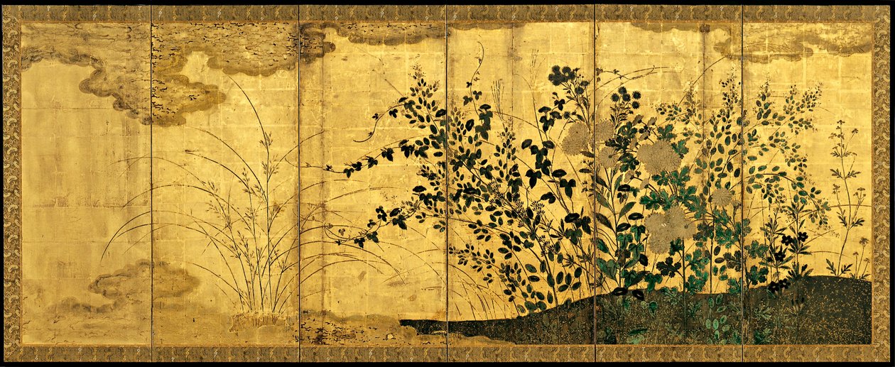 Podzimní krajina s divokými husami, c. 1650 od Unbekannt