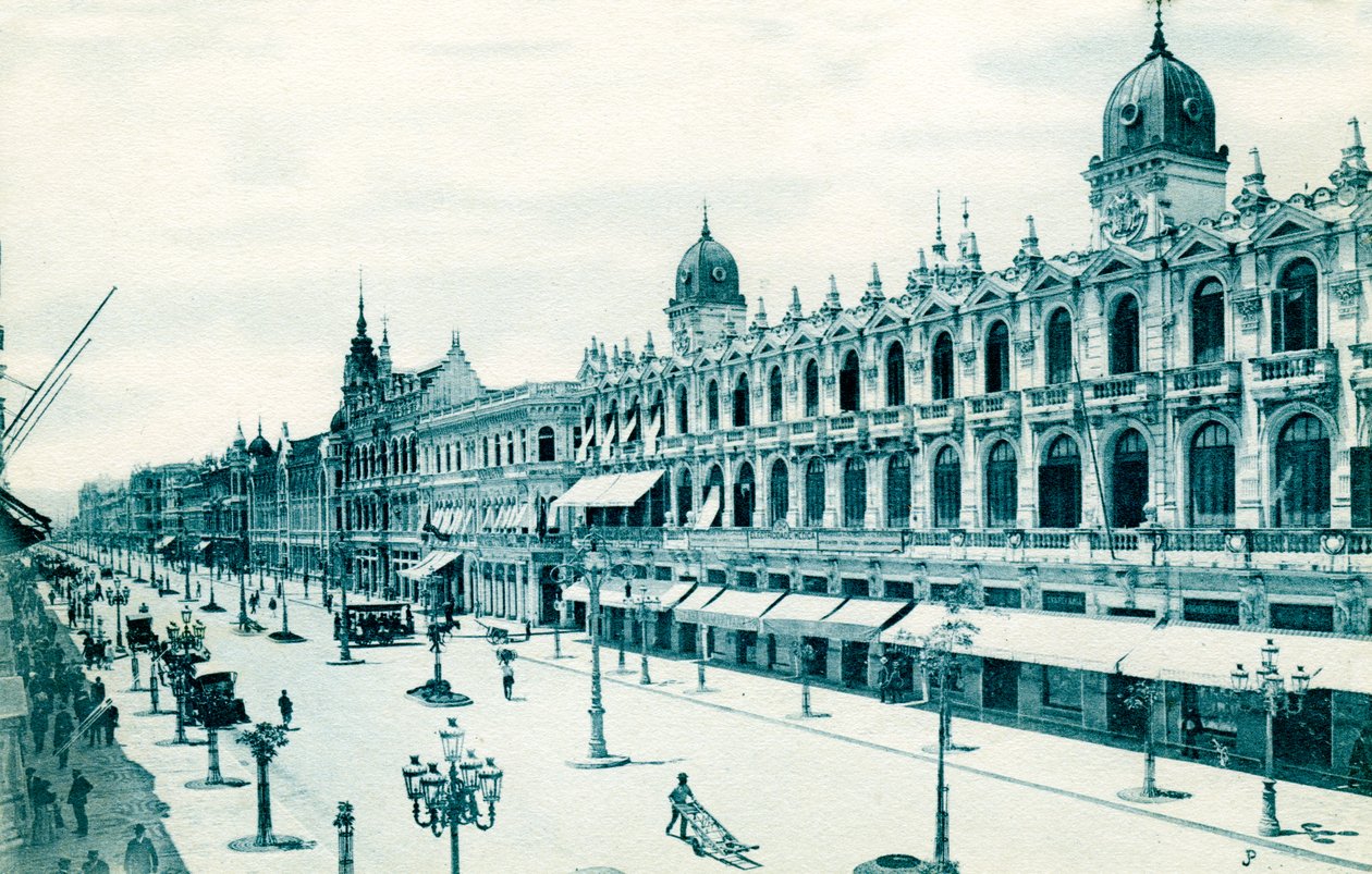 Avenida Central, Rio de Janeiro, Brazílie, 1900 od Unbekannt