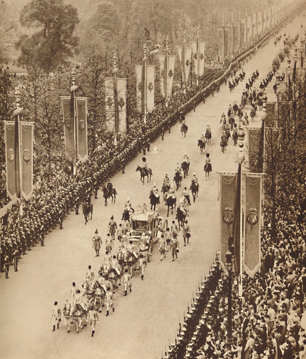 Avenue of Banners, 12. května 1937 od Unbekannt