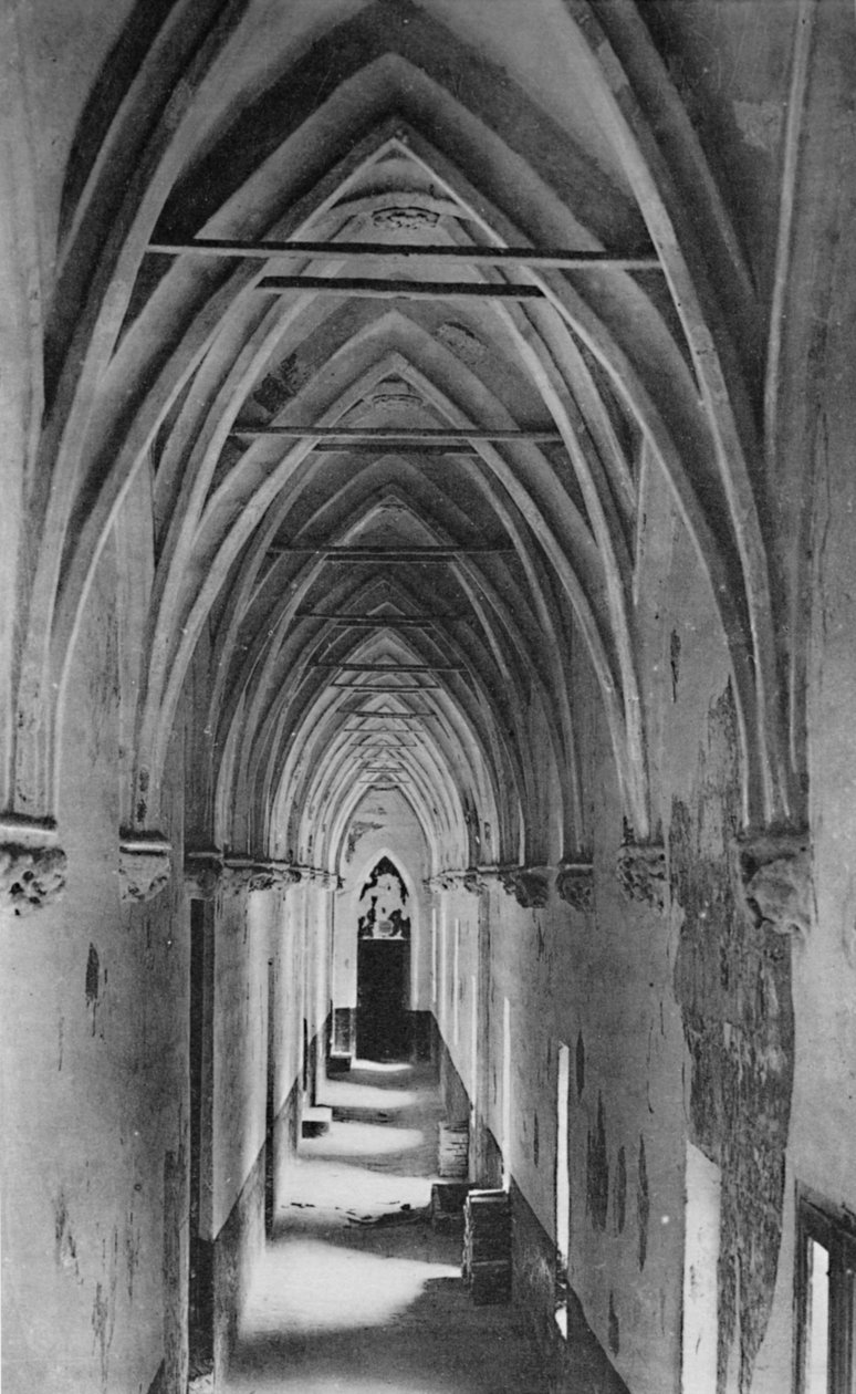 Avignon - Papežský palác. - Galerie konkláve, c1925 od Unbekannt
