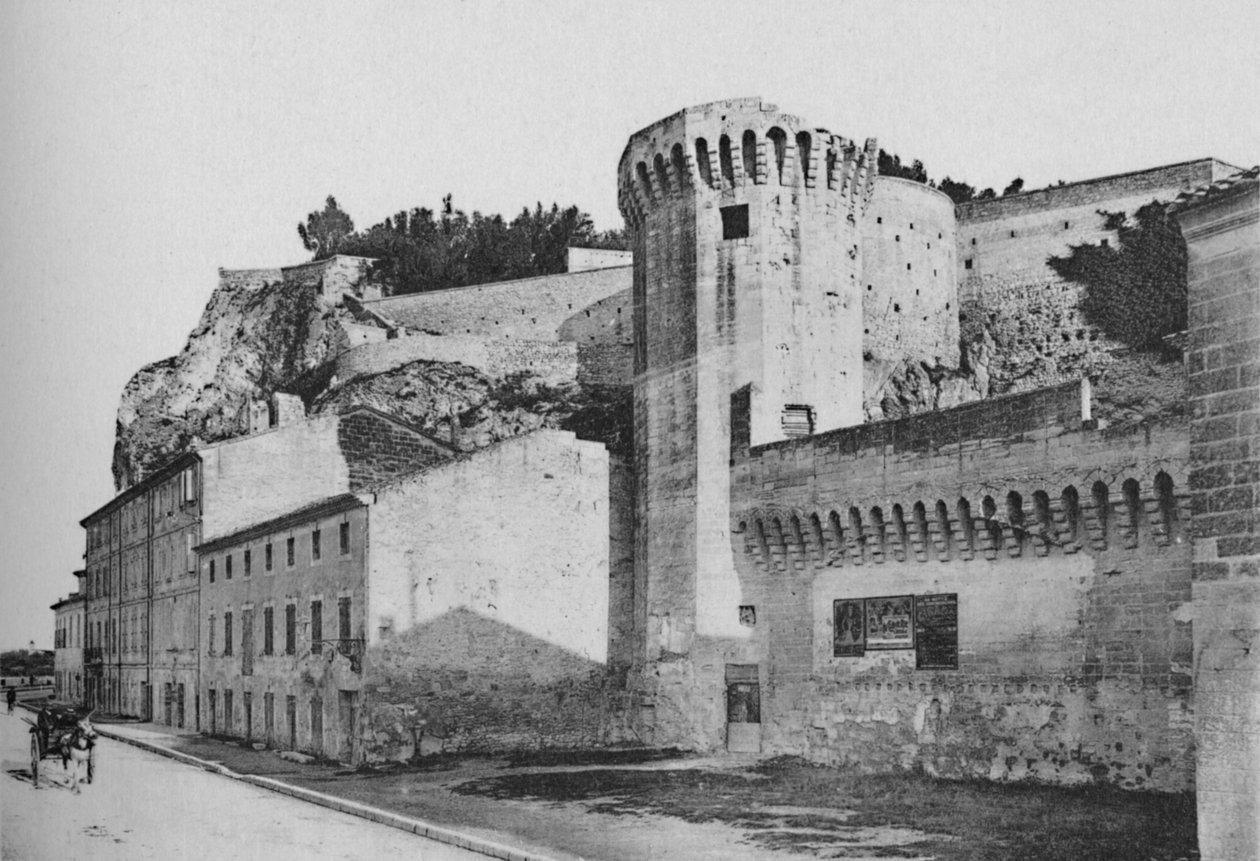 Avignon. - Skály a dómy a hradby, c1925 od Unbekannt