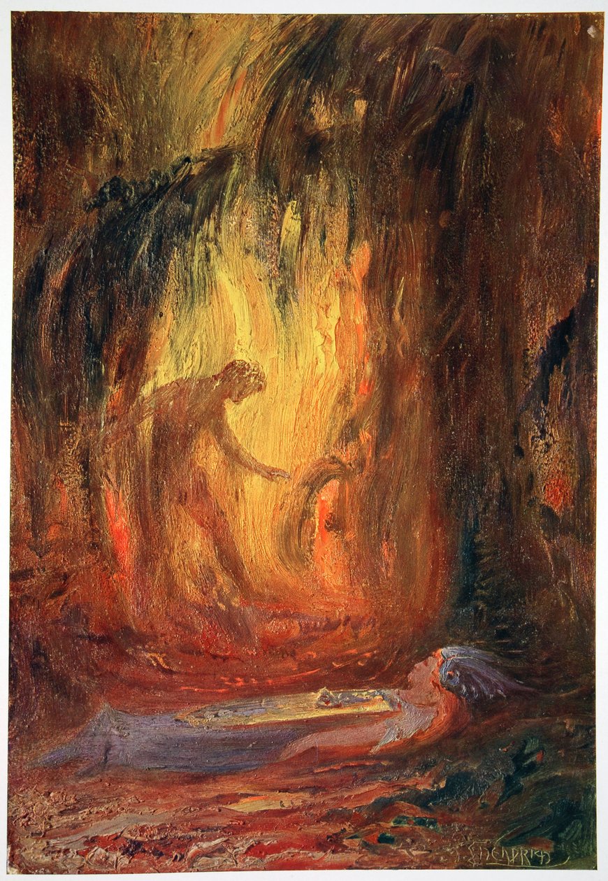 "Probuzení Brunnhildy", 1906 od Unbekannt
