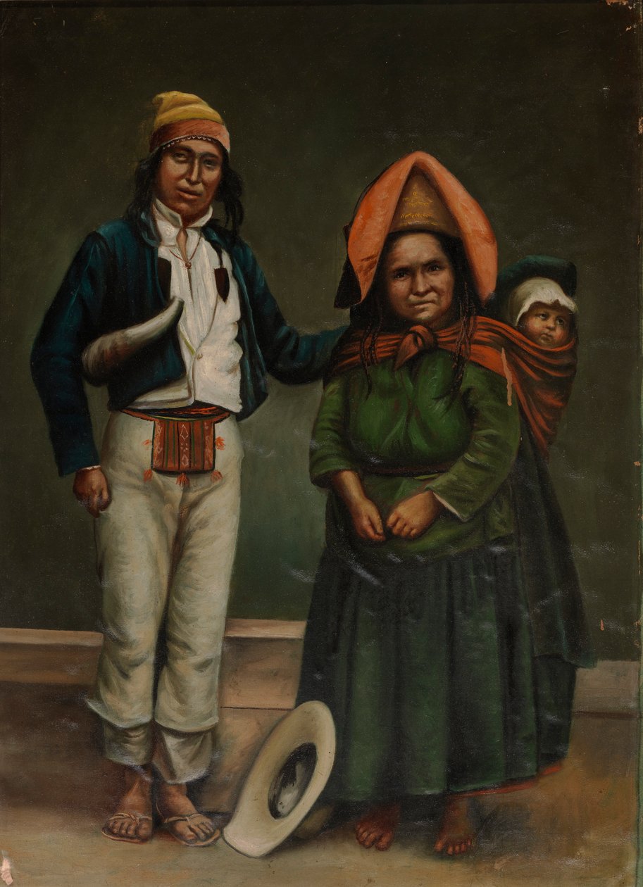 Indiáni Aymara, ca. 1890-1892. od Unbekannt