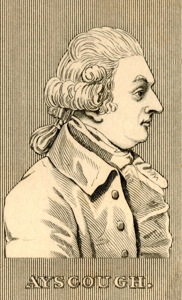 Ayscough, zemřel 1779, 1830. od Unbekannt