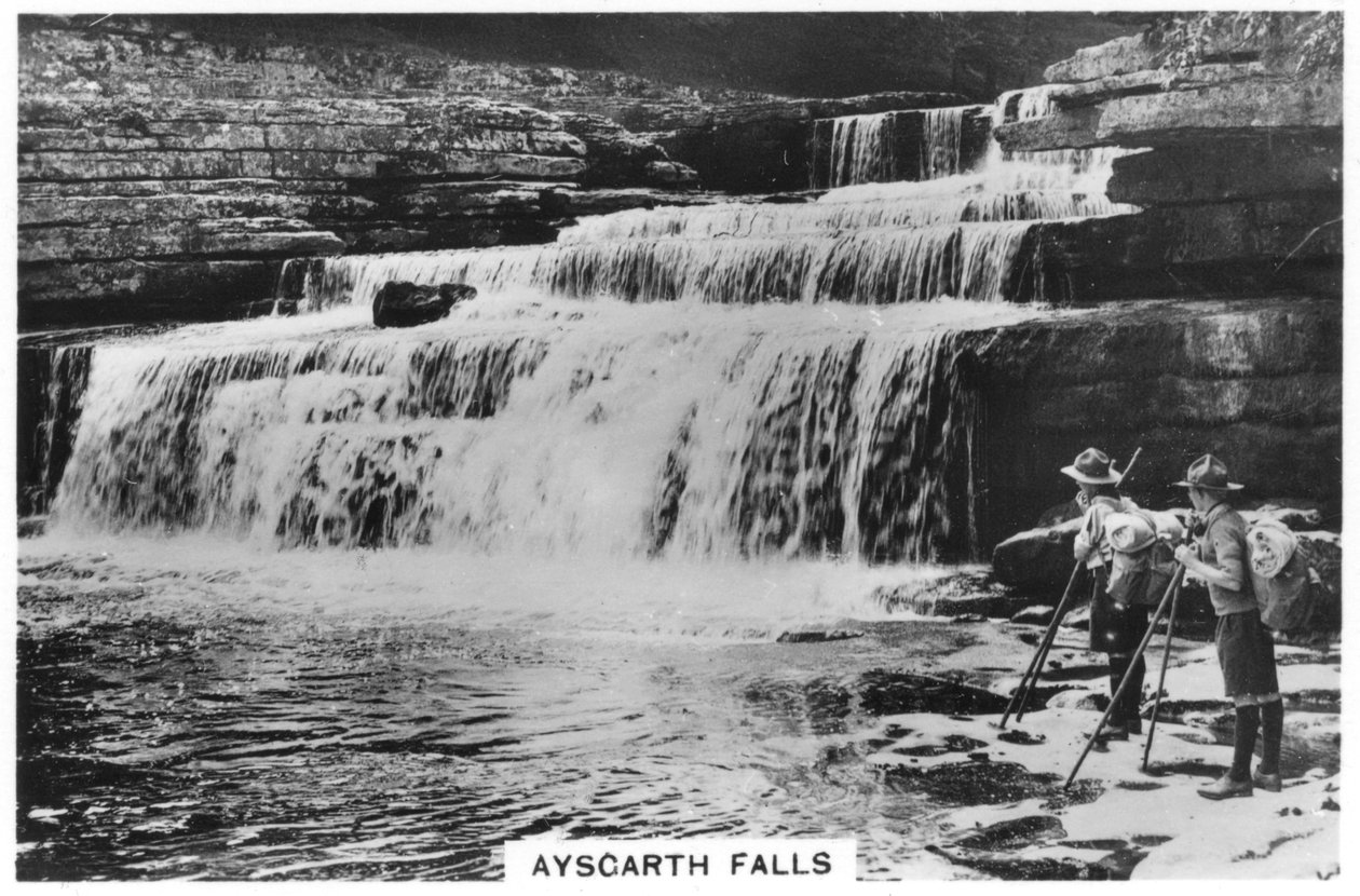 Aysgarth Falls, Wensleydale, Yorkshire Dales, 1937 od Unbekannt