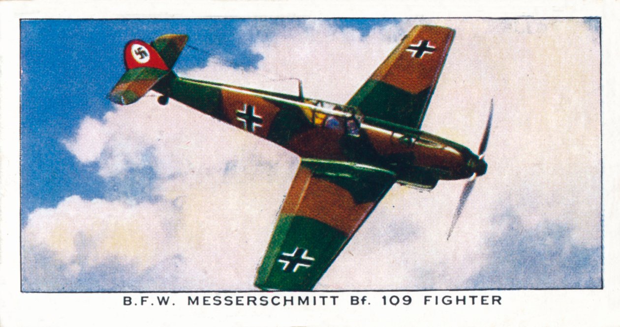 B.F.W. Messerschmitt Bf. 109 Fighter, 1938 od Unbekannt