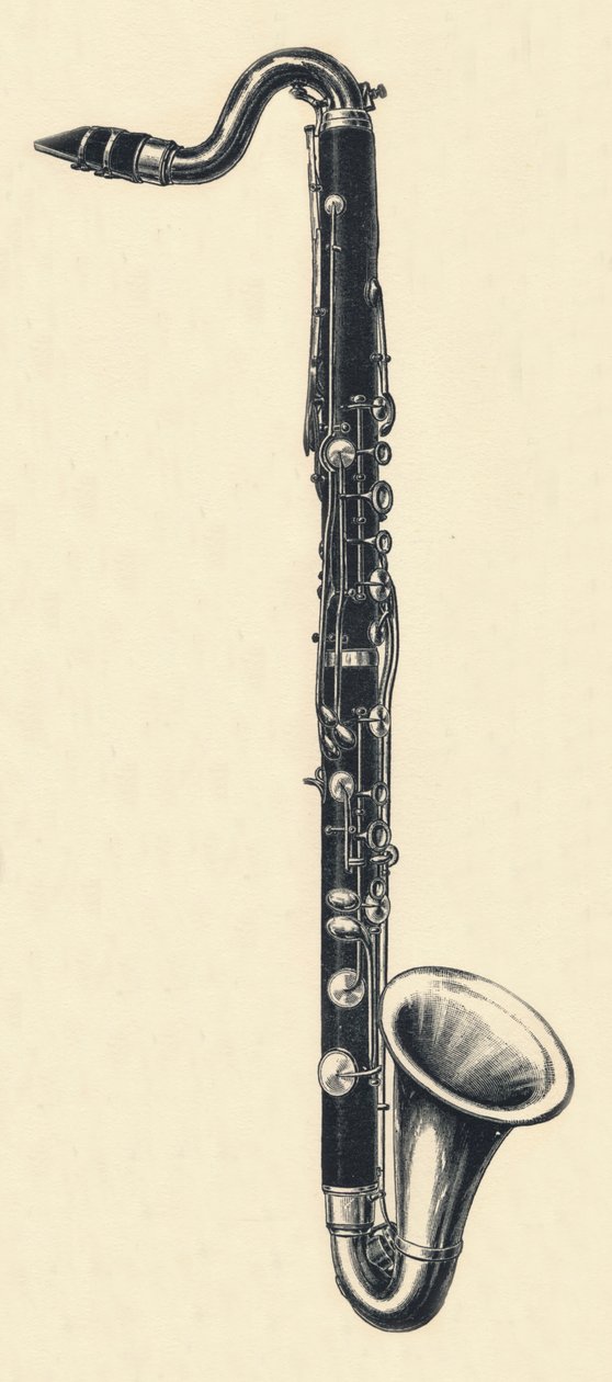 B basklarinet, 1895. od Unbekannt
