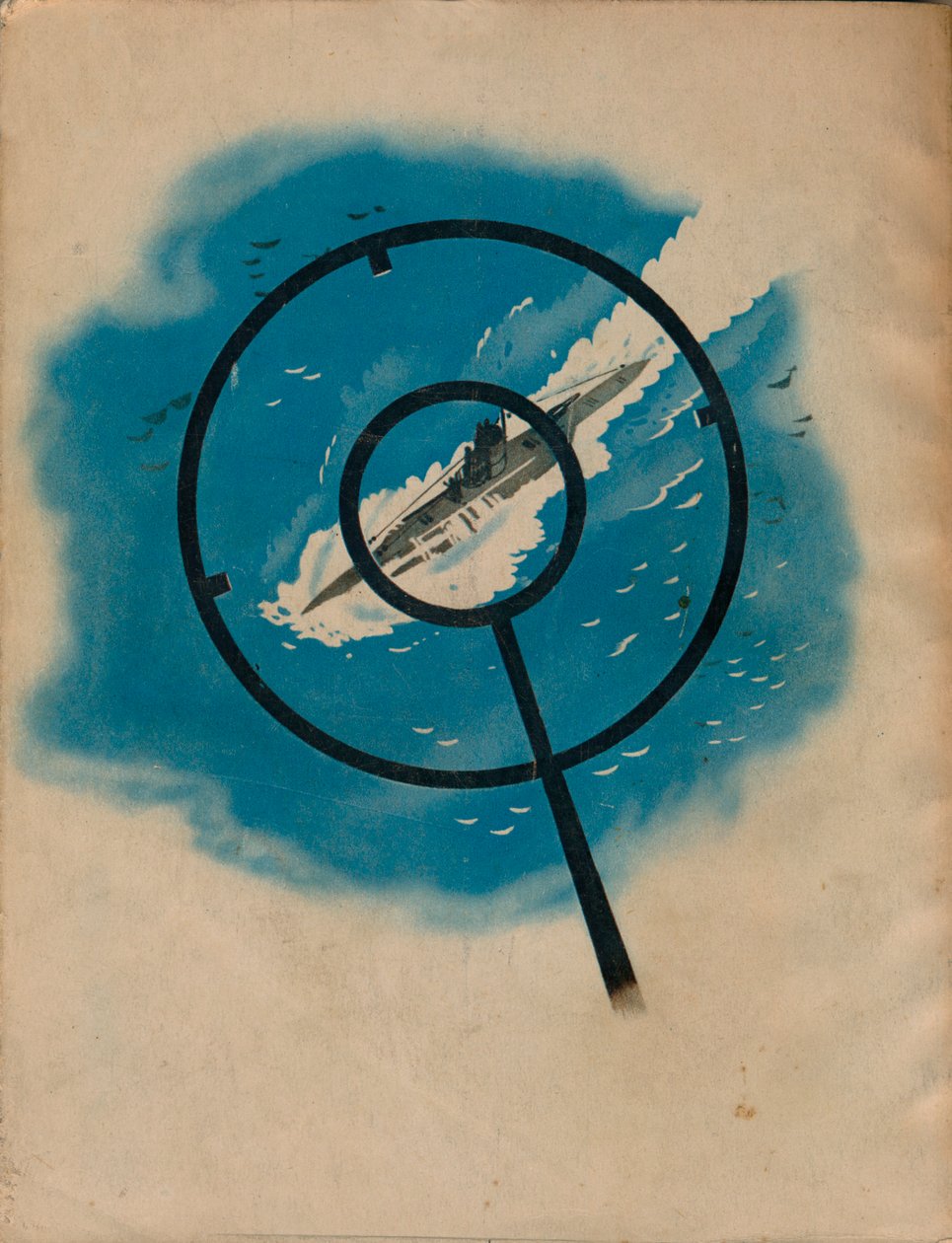 Zadní strana obálky Coastal Command, 1943 od Unbekannt