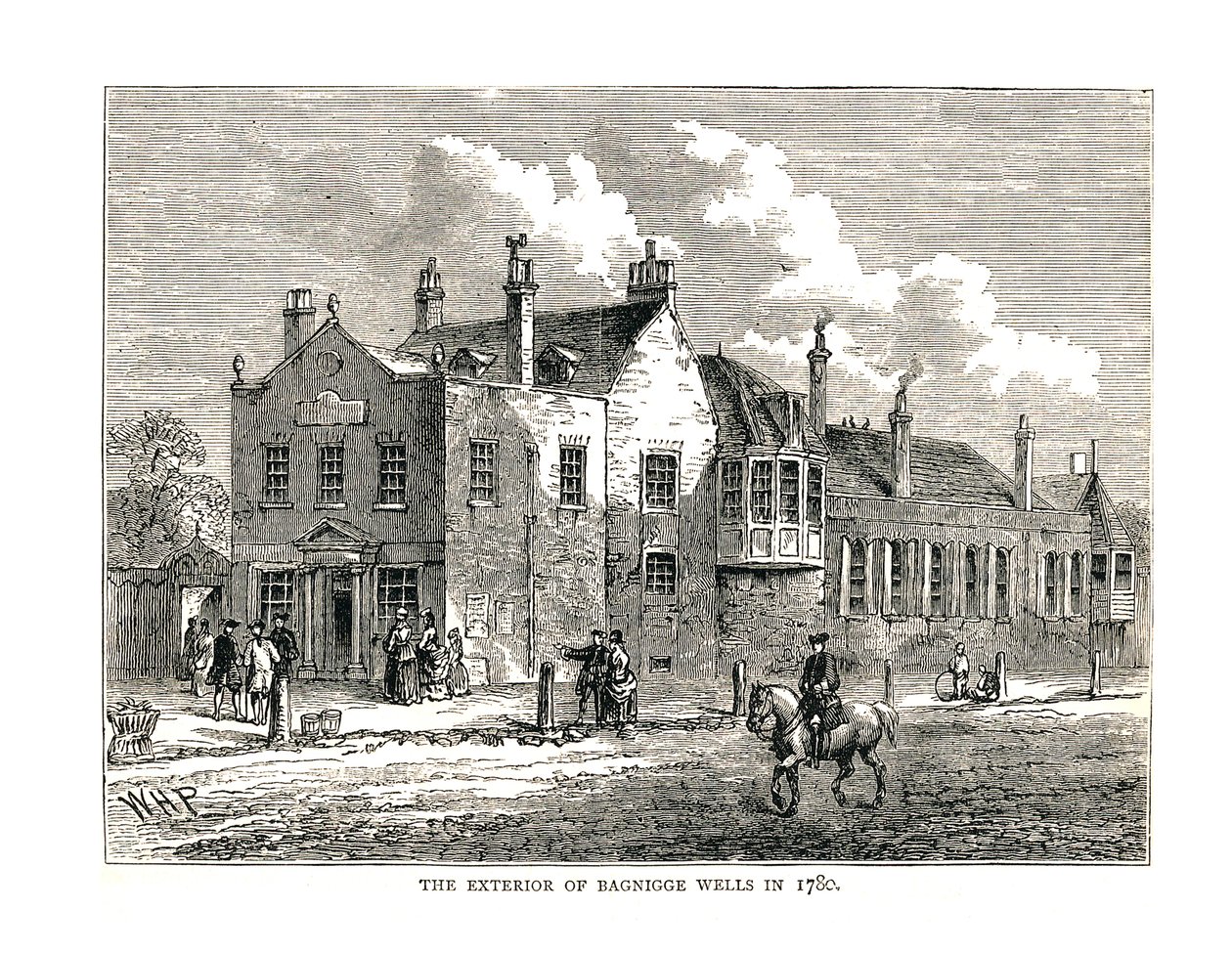 Bagnigge Wells, 1780 od Unbekannt