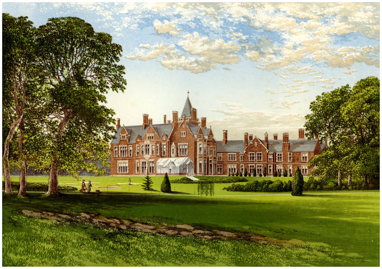Bagshot Park, Surrey, domov vévody z Connaughtu, c1880. od Unbekannt