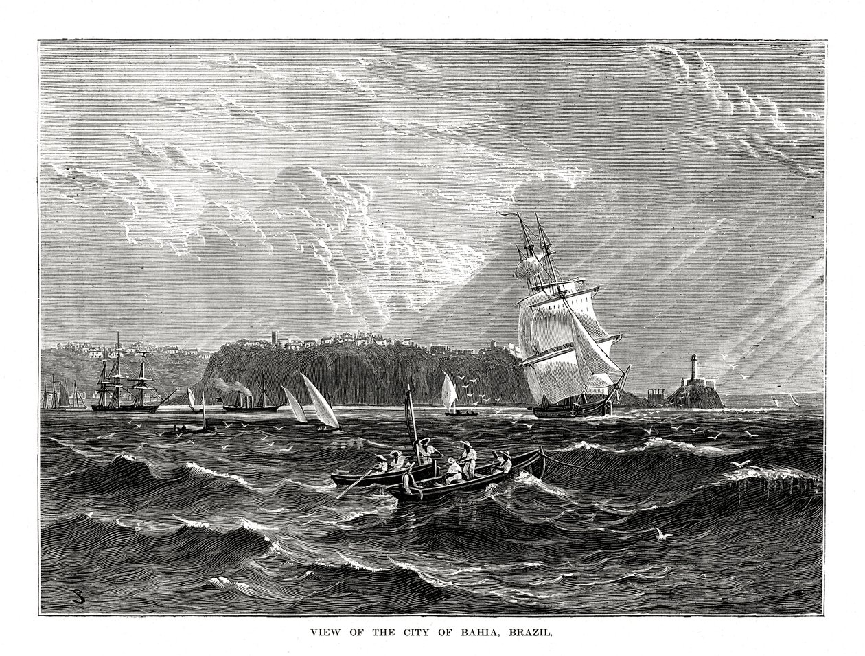 Bahia, Brazílie, 1877 od Unbekannt