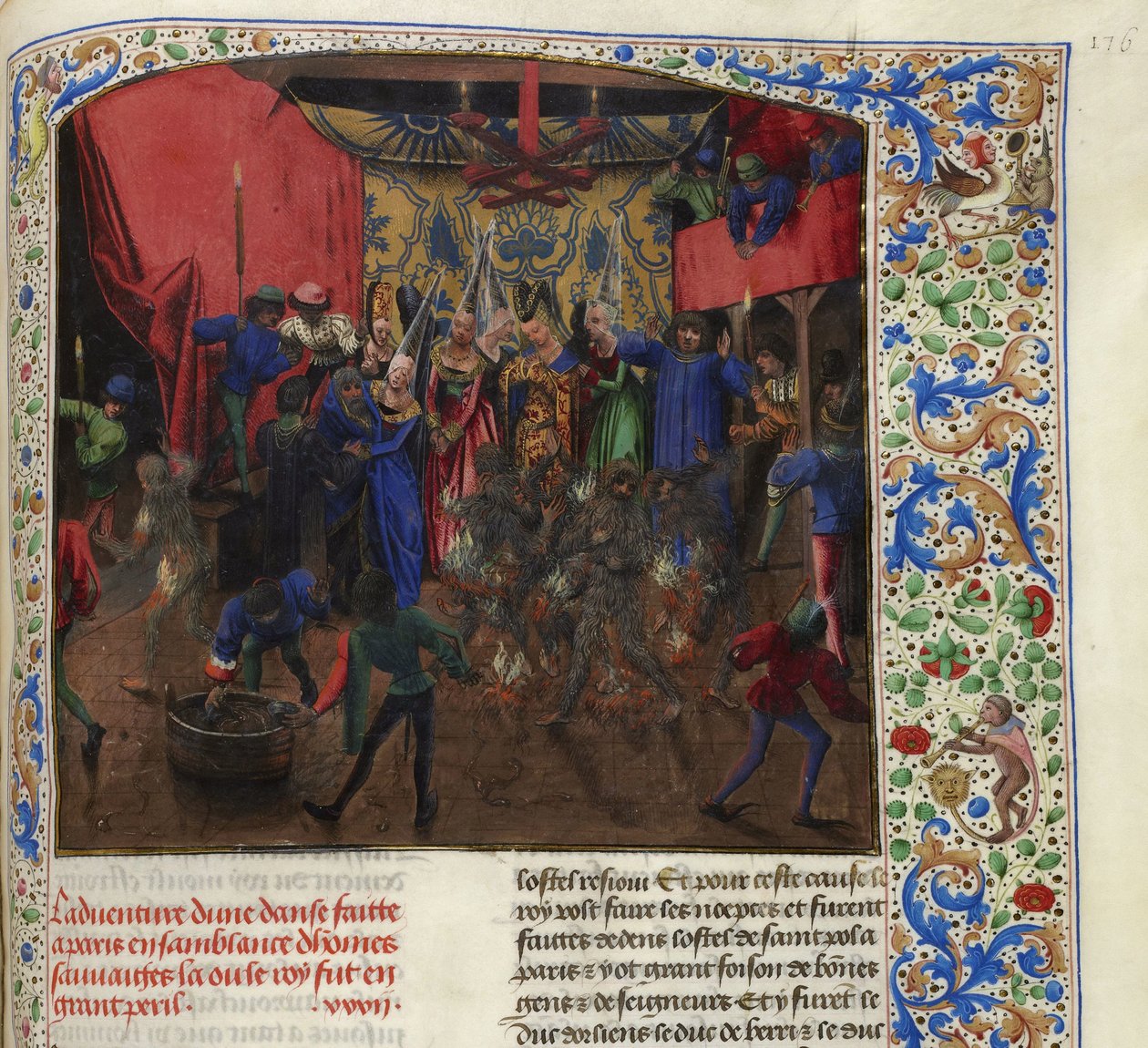 Bal des Ardents, asi 1470-1475. od Unbekannt