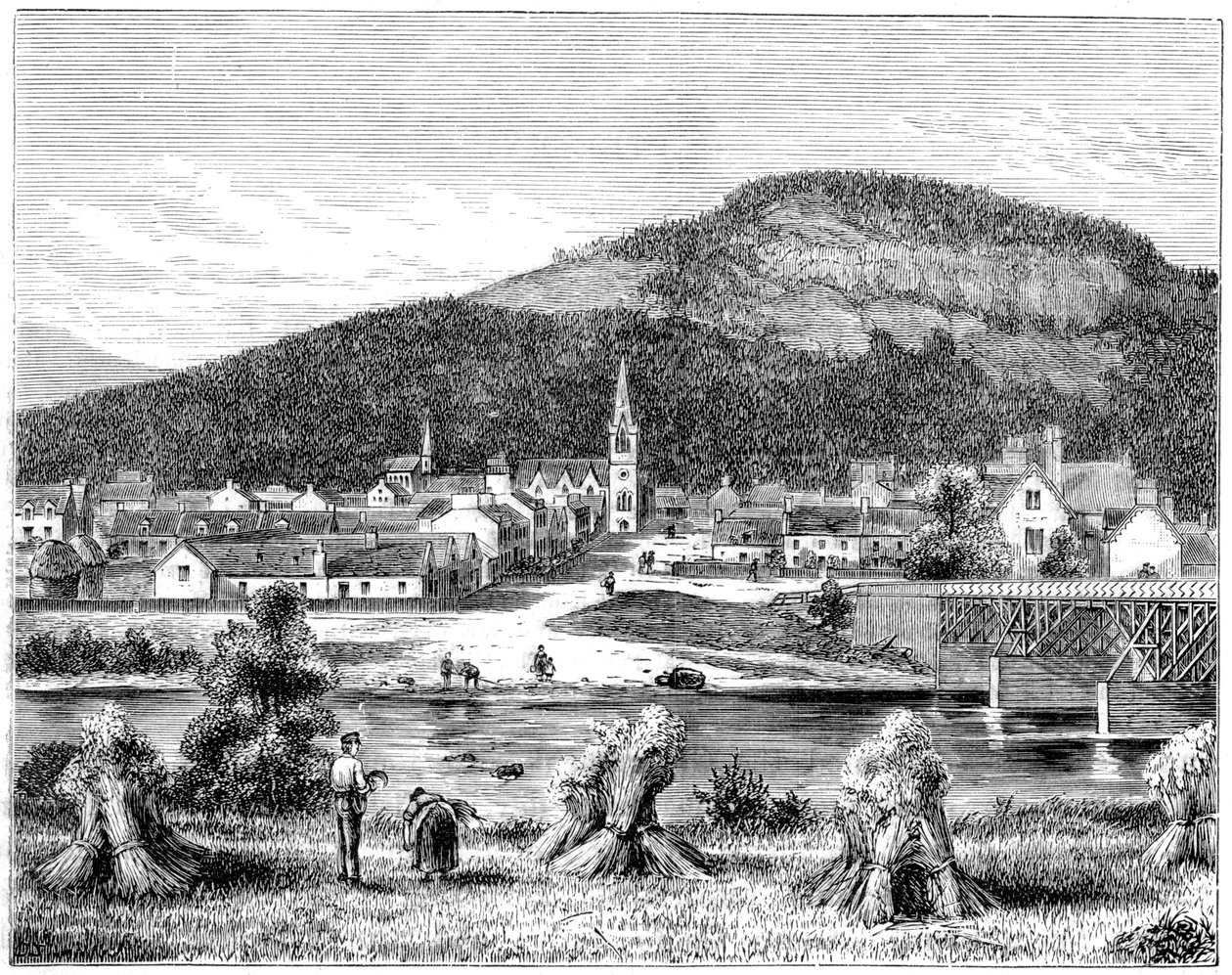 Ballater, Royal Deeside, Skotsko, 1900 od Unbekannt