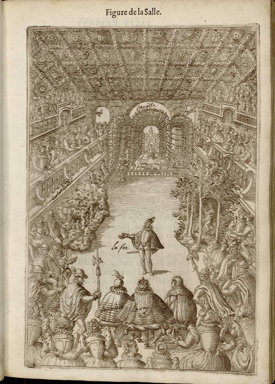 Ballet comique de la reine od Balthasara de Beaujoyeulx, 1582. od Unbekannt
