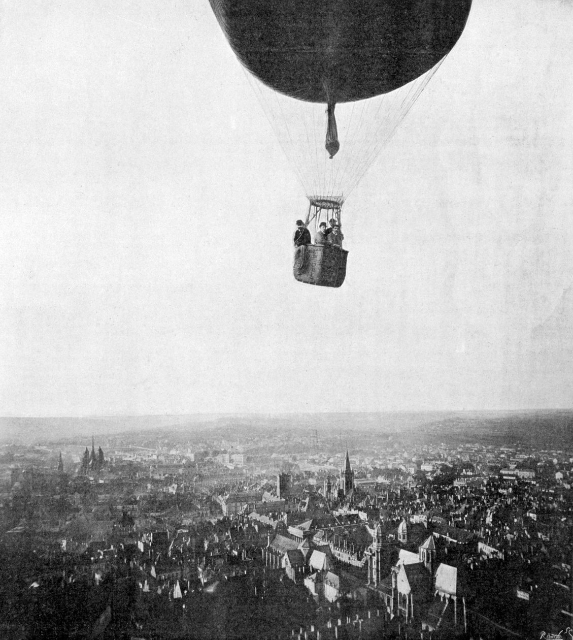 Balón aeroklubu, 18. března 1899 od Unbekannt