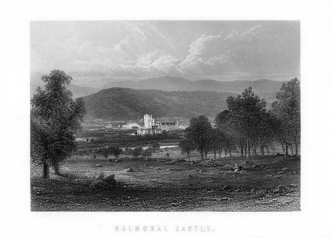 Hrad Balmoral, Aberdeenshire, Skotsko, 1899 od Unbekannt