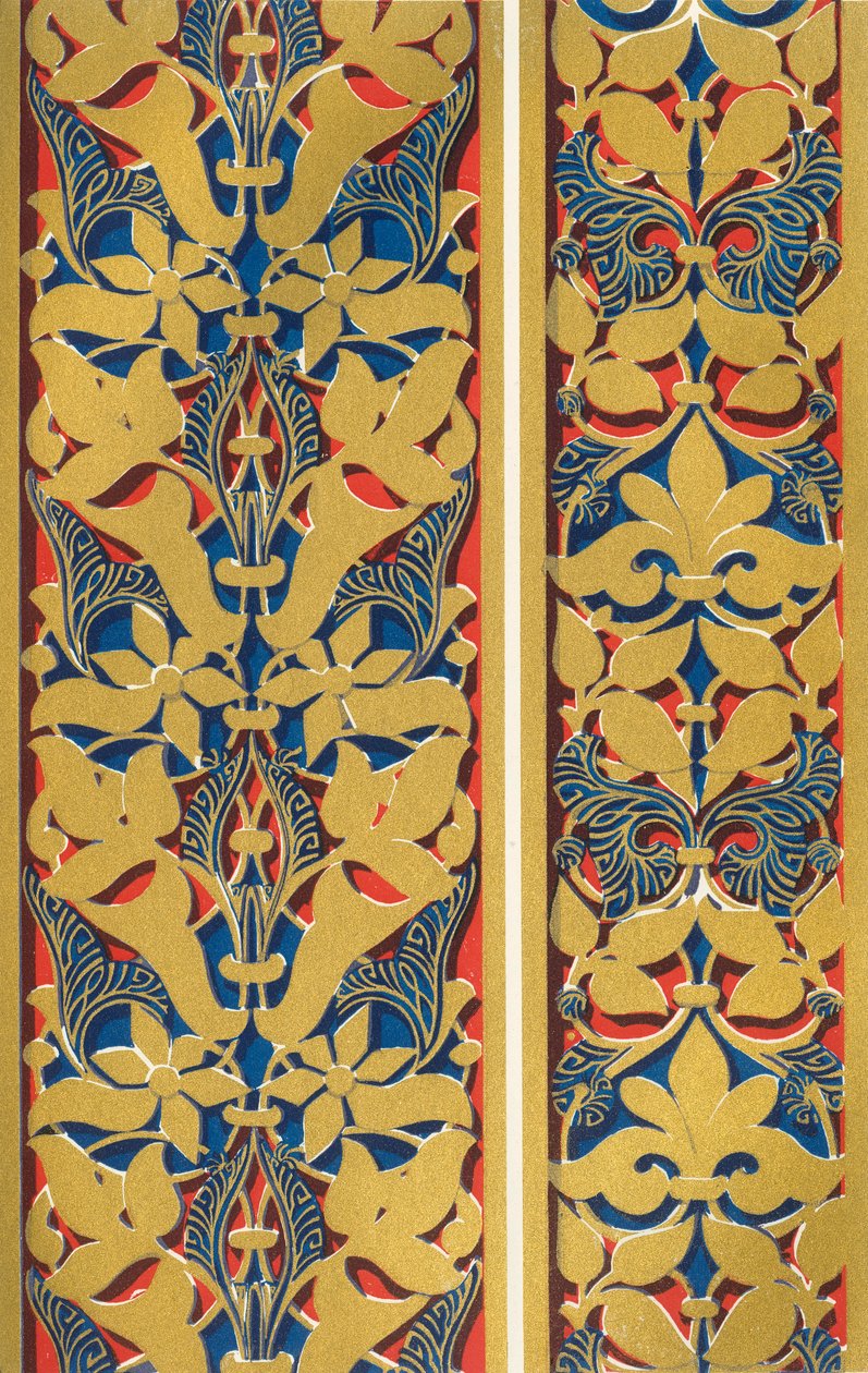 Kapely, boční oblouky, Court of the Lions, 1907. od Unbekannt
