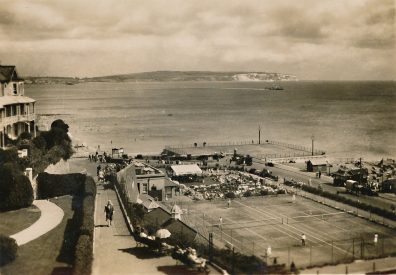 Bandstand & Tennis Courts, Shanklin, I.O.W., c1920. od Unbekannt