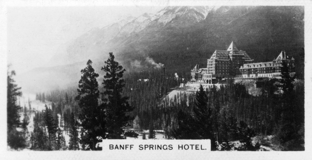 Hotel Banff Springs, Alberta, Kanada, 20. léta 20. století od Unbekannt