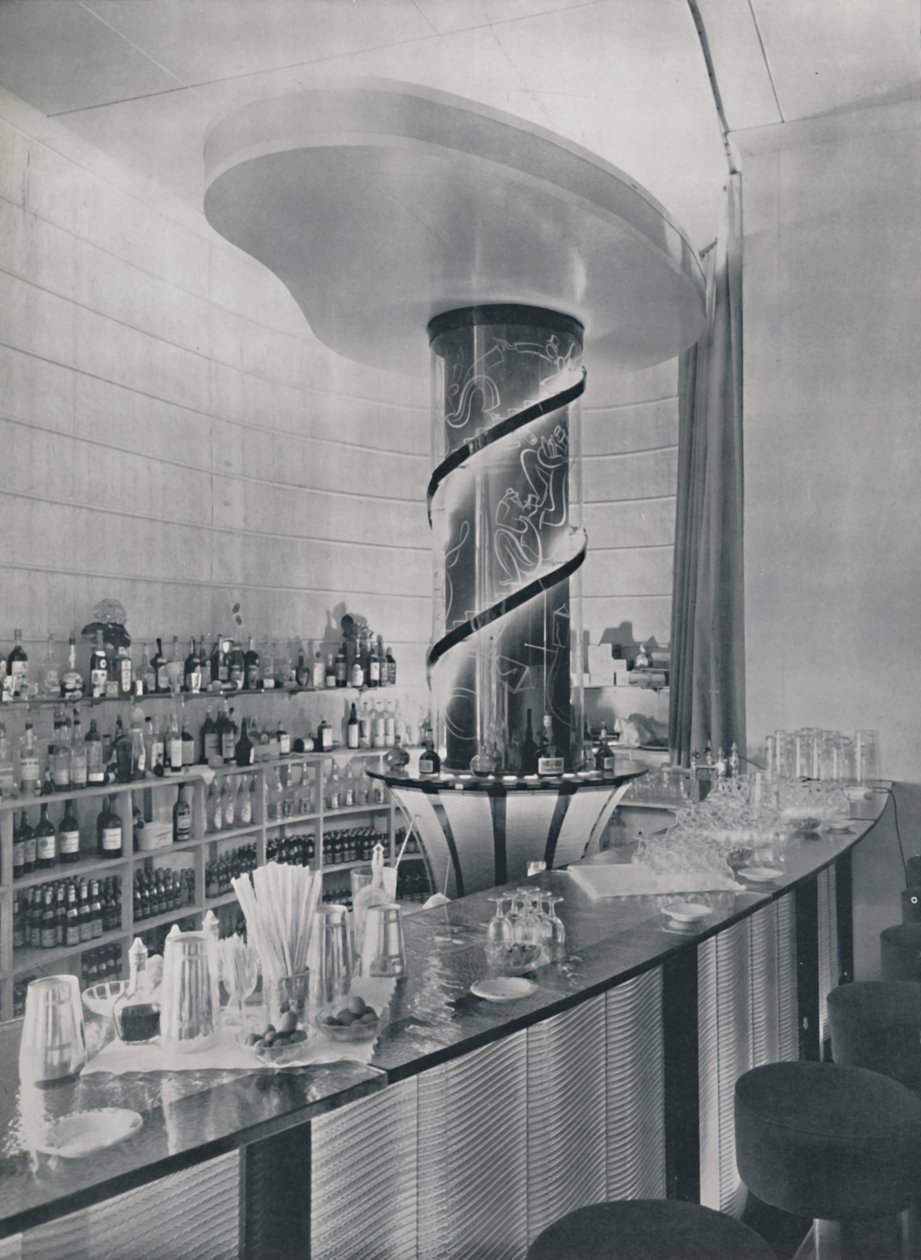 Bar pro restauraci Garden Club, 1942. od Unbekannt