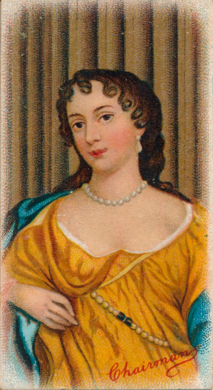 Barbara Palmer rozená Villiers, 1. vévodkyně z Clevelandu, hraběnka z Castlemaine 16401709, 1912 od Unbekannt