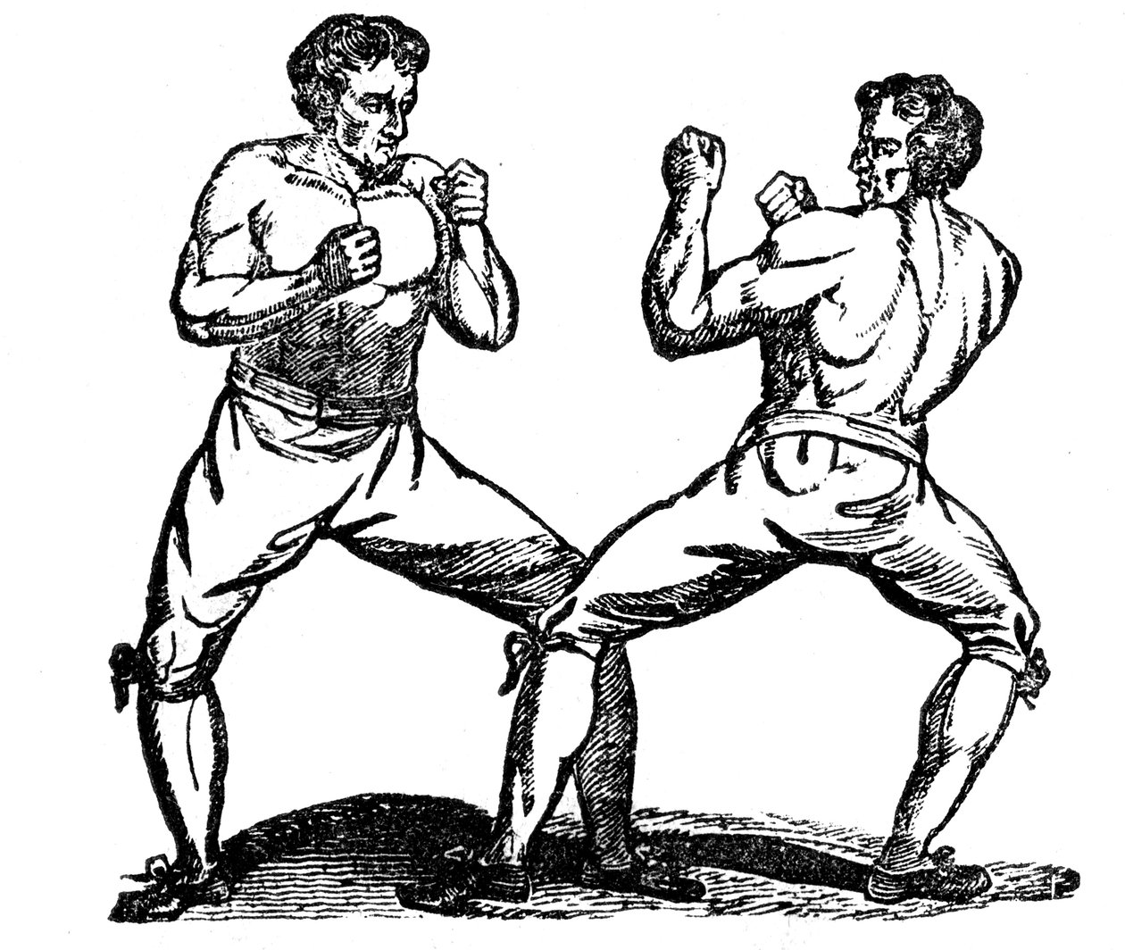 Boxerský box, c18. století od Unbekannt