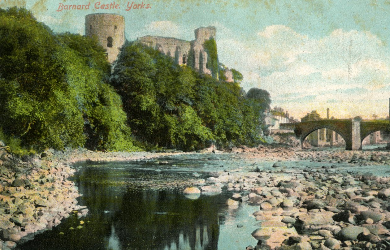 Hrad Barnard, Durham, c1905 od Unbekannt
