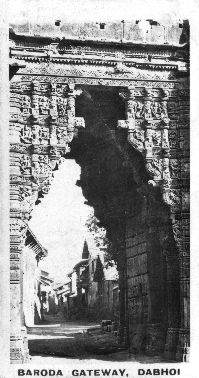 Baroda Gateway, Dabhoi, Gujarat, Indie, c1925 od Unbekannt