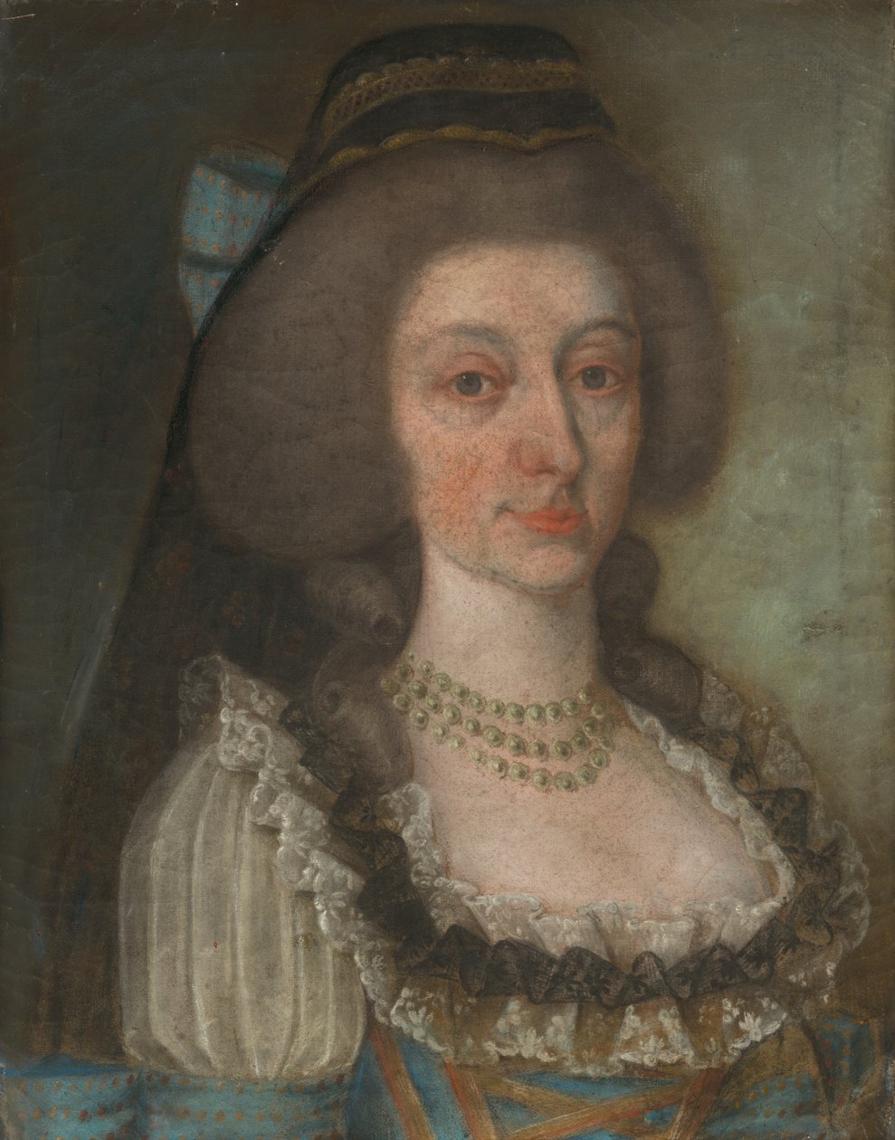 Baronka Josephine Mednyánszky (Portrét hraběnky Josephine Eszterházy) od Unbekannt