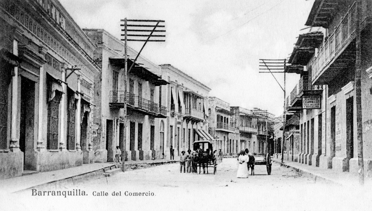 Barranquilla, Kolumbie, 1900 od Unbekannt