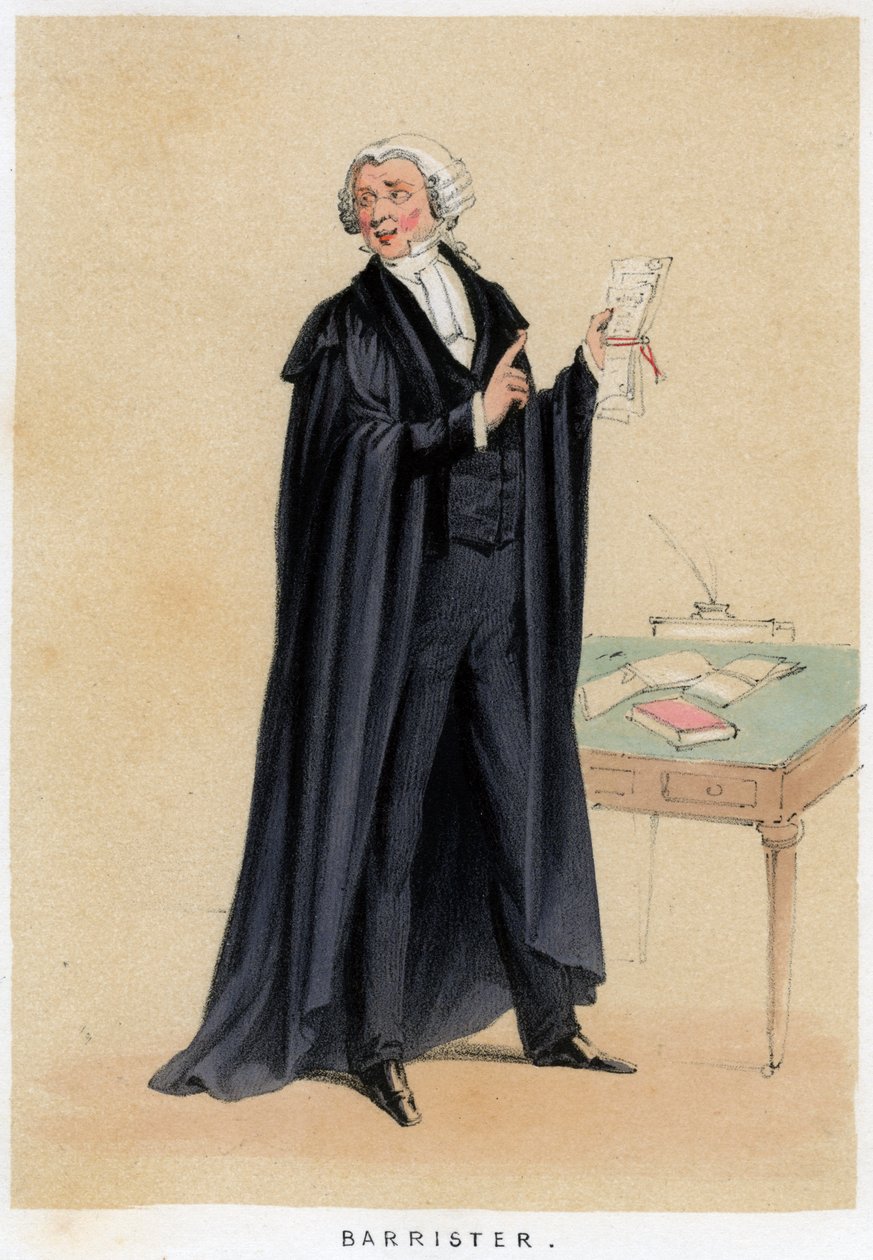 Barrister, 1855 od Unbekannt