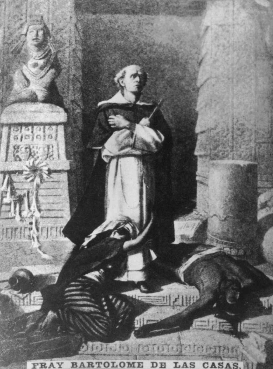 Bartolome de las Casas, 16. století, 20. léta 20. století od Unbekannt