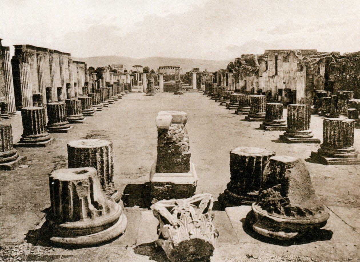 Bazilika, Pompeje, Itálie, 1900 od Unbekannt