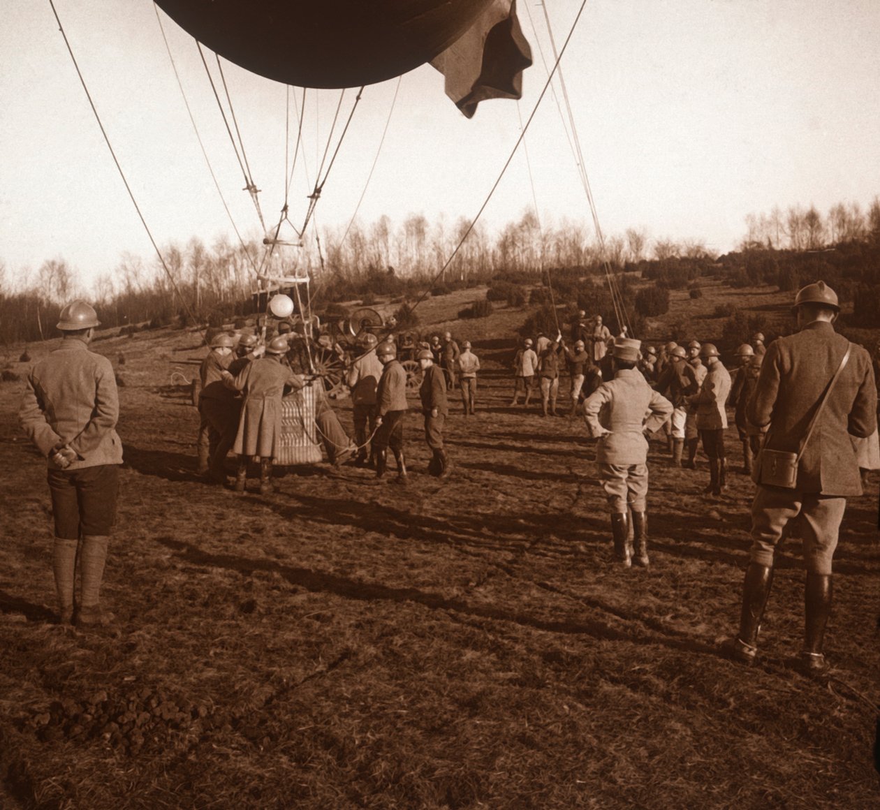 Koš balonu, c1914-c1918 od Unbekannt