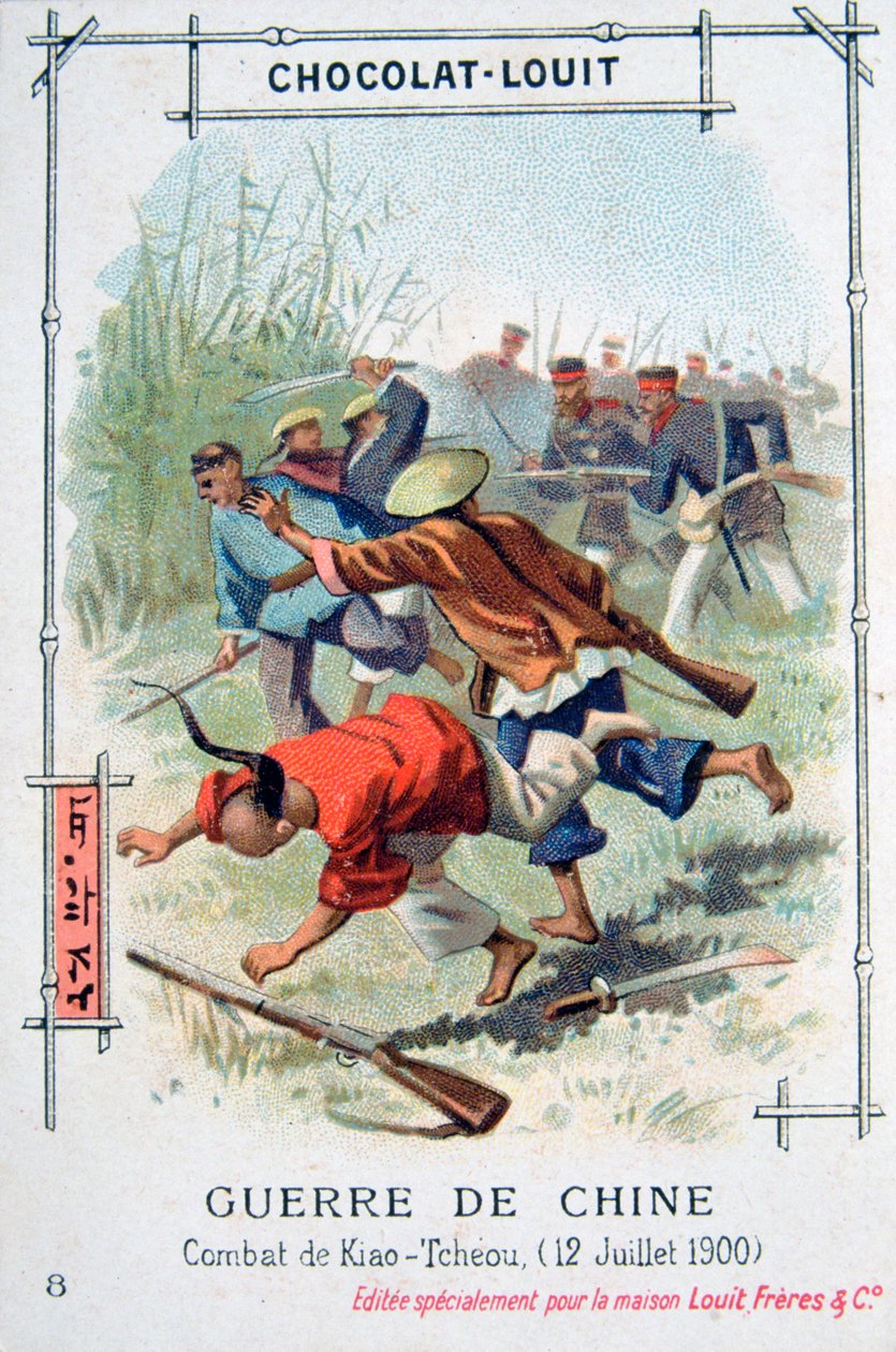 Bitva u Kiao-Tcheou, Čína, povstání boxerů, 12. července 1900 od Unbekannt