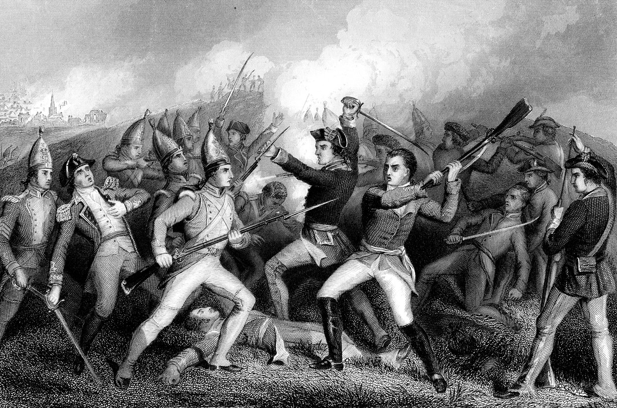 Bitva o Bennington, Vermont, americká válka za nezávislost, 16. srpna 1777 od Unbekannt